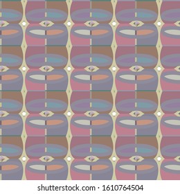 Abstract background texture in geometric ornamental style. Seamless design.