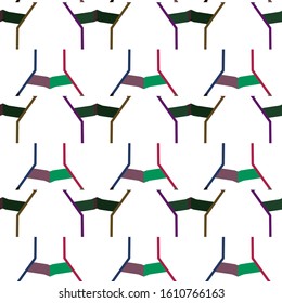 Abstract background texture in geometric ornamental style. Seamless design.