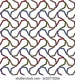 Abstract background texture in geometric ornamental style. Seamless design.
