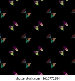 Abstract background texture in geometric ornamental style. Seamless design.
