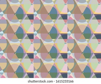 Abstract background texture in geometric ornamental style. Seamless design.