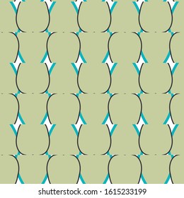 Abstract background texture in geometric ornamental style. Seamless design.