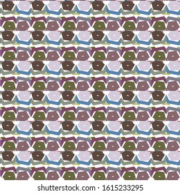 Abstract background texture in geometric ornamental style. Seamless design.