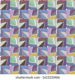 Abstract background texture in geometric ornamental style. Seamless design.