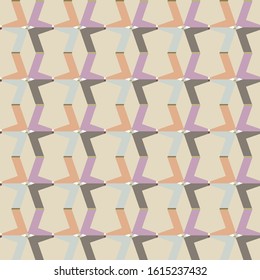 Abstract background texture in geometric ornamental style. Seamless design.
