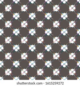 Abstract background texture in geometric ornamental style. Seamless design.