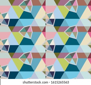 Abstract background texture in geometric ornamental style. Seamless design.