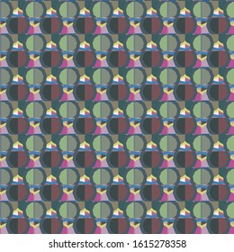 Abstract background texture in geometric ornamental style. Seamless design.