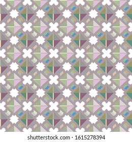 Abstract background texture in geometric ornamental style. Seamless design.