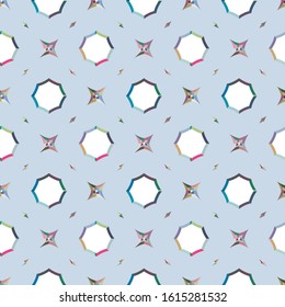 Abstract background texture in geometric ornamental style. Seamless design.