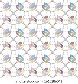 Abstract background texture in geometric ornamental style. Seamless design.