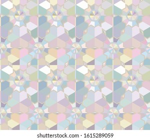 Abstract background texture in geometric ornamental style. Seamless design.