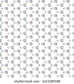 Abstract background texture in geometric ornamental style. Seamless design.