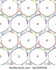 Abstract background texture in geometric ornamental style. Seamless design.