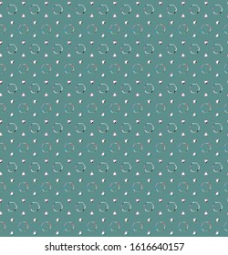 Abstract background texture in geometric ornamental style. Seamless design.