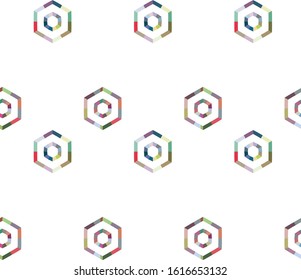 Abstract background texture in geometric ornamental style. Seamless design.