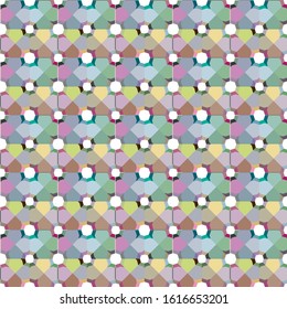 Abstract background texture in geometric ornamental style. Seamless design.