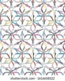 Abstract background texture in geometric ornamental style. Seamless design.