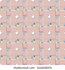 Abstract background texture in geometric ornamental style. Seamless design.