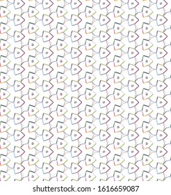 Abstract background texture in geometric ornamental style. Seamless design.