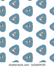 Abstract background texture in geometric ornamental style. Seamless design.