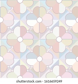 Abstract background texture in geometric ornamental style. Seamless design.