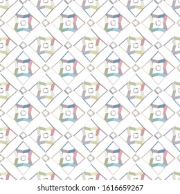 Abstract background texture in geometric ornamental style. Seamless design.