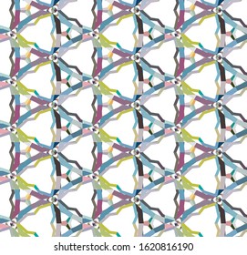 Abstract background texture in geometric ornamental style. Seamless design.