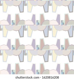 Abstract background texture in geometric ornamental style. Seamless design.