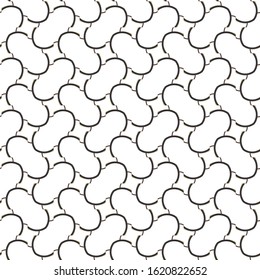 Abstract background texture in geometric ornamental style. Seamless design.