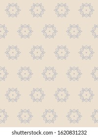 Abstract background texture in geometric ornamental style. Seamless design.