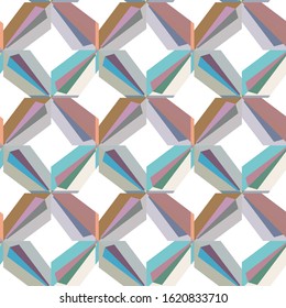 Abstract background texture in geometric ornamental style. Seamless design.
