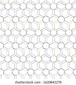 Abstract background texture in geometric ornamental style. Seamless design.