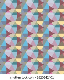 Abstract background texture in geometric ornamental style. Seamless design.
