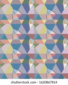 Abstract background texture in geometric ornamental style. Seamless design.