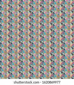 Abstract background texture in geometric ornamental style. Seamless design.