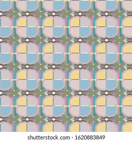 Abstract background texture in geometric ornamental style. Seamless design.