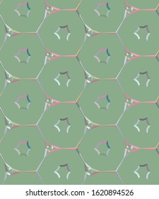 Abstract background texture in geometric ornamental style. Seamless design.