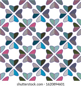 Abstract background texture in geometric ornamental style. Seamless design.