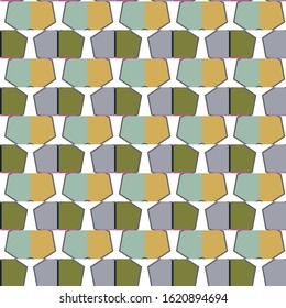 Abstract background texture in geometric ornamental style. Seamless design.