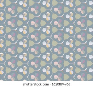 Abstract background texture in geometric ornamental style. Seamless design.