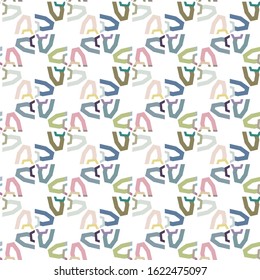 Abstract background texture in geometric ornamental style. Seamless design.