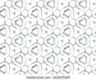 Abstract background texture in geometric ornamental style. Seamless design.