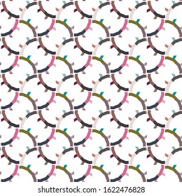 Abstract background texture in geometric ornamental style. Seamless design.