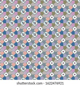 Abstract background texture in geometric ornamental style. Seamless design.