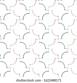 Abstract background texture in geometric ornamental style. Seamless design.