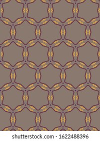 Abstract background texture in geometric ornamental style. Seamless design.