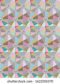 Abstract background texture in geometric ornamental style. Seamless design.