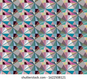 Abstract background texture in geometric ornamental style. Seamless design.
