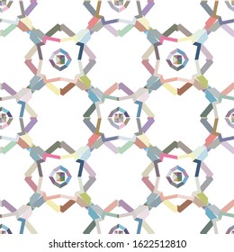 Abstract background texture in geometric ornamental style. Seamless design.